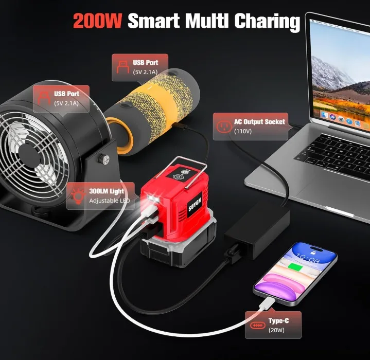 Inversor de corriente de 200 W — foto 2 de 2